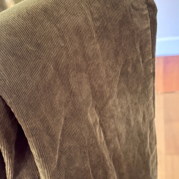 GAP 31x30 Denim Olive Corduroy Slim Straight Pants Boys's Size 18 (31in. Waist) - Picture 10 of 10